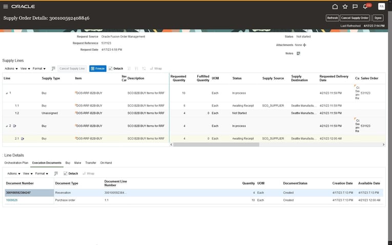 oracle fusion cloud procurement screenshot 1680x1050