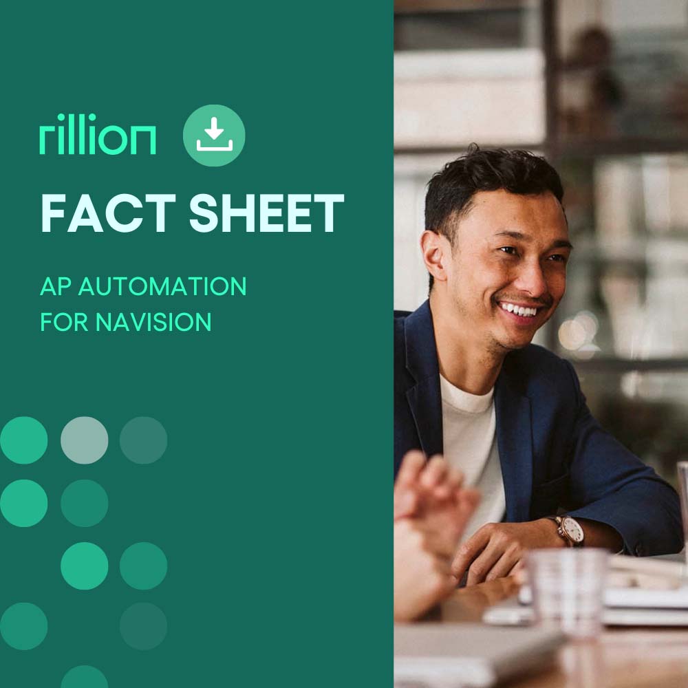 Get your copy of our fact sheet - AP Automation for Navision
