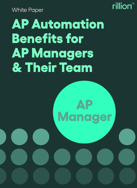 Get your free guide about AP Automation Benefits for AP Managers