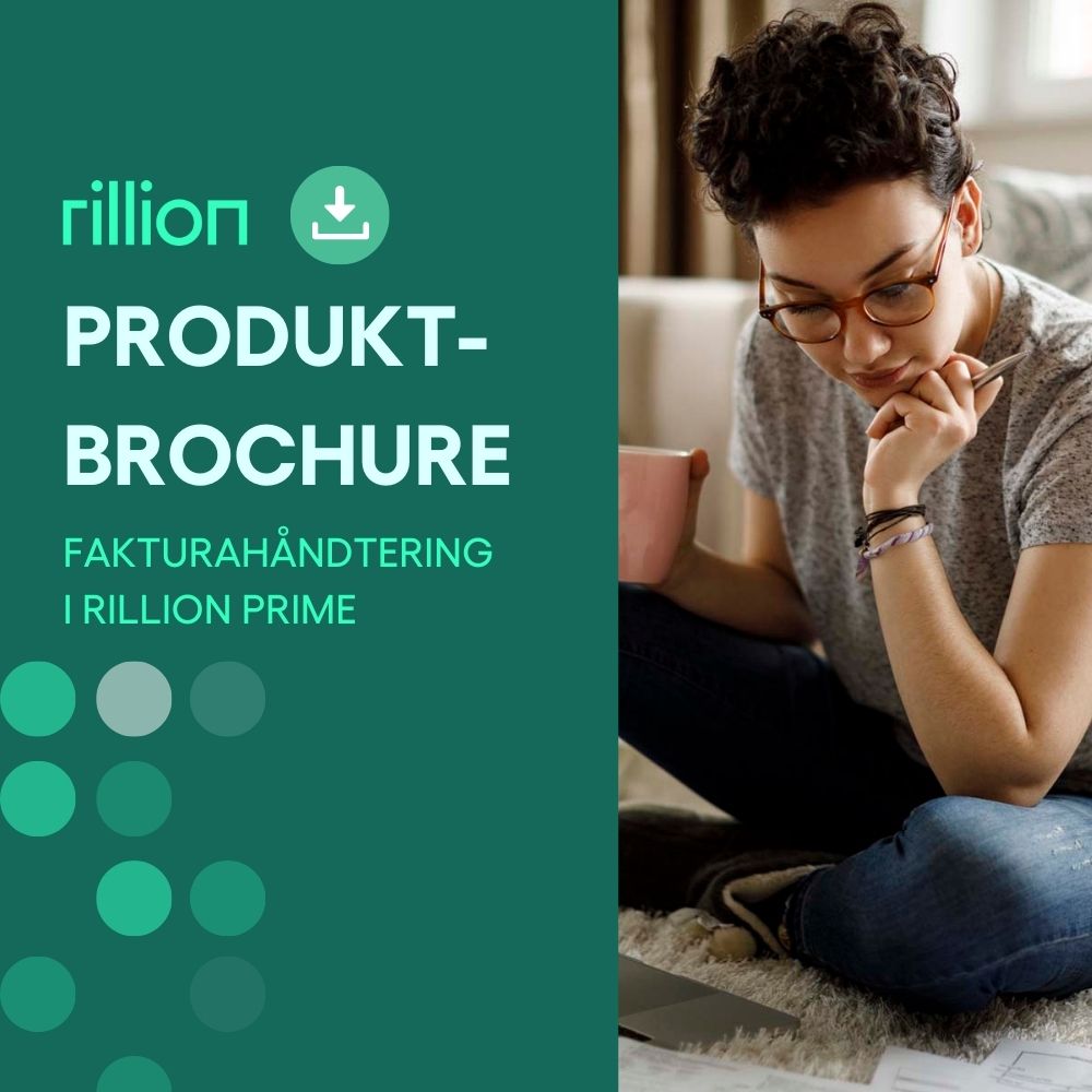 Download produktbrochure - fakturahåndtering i Rillion Prime