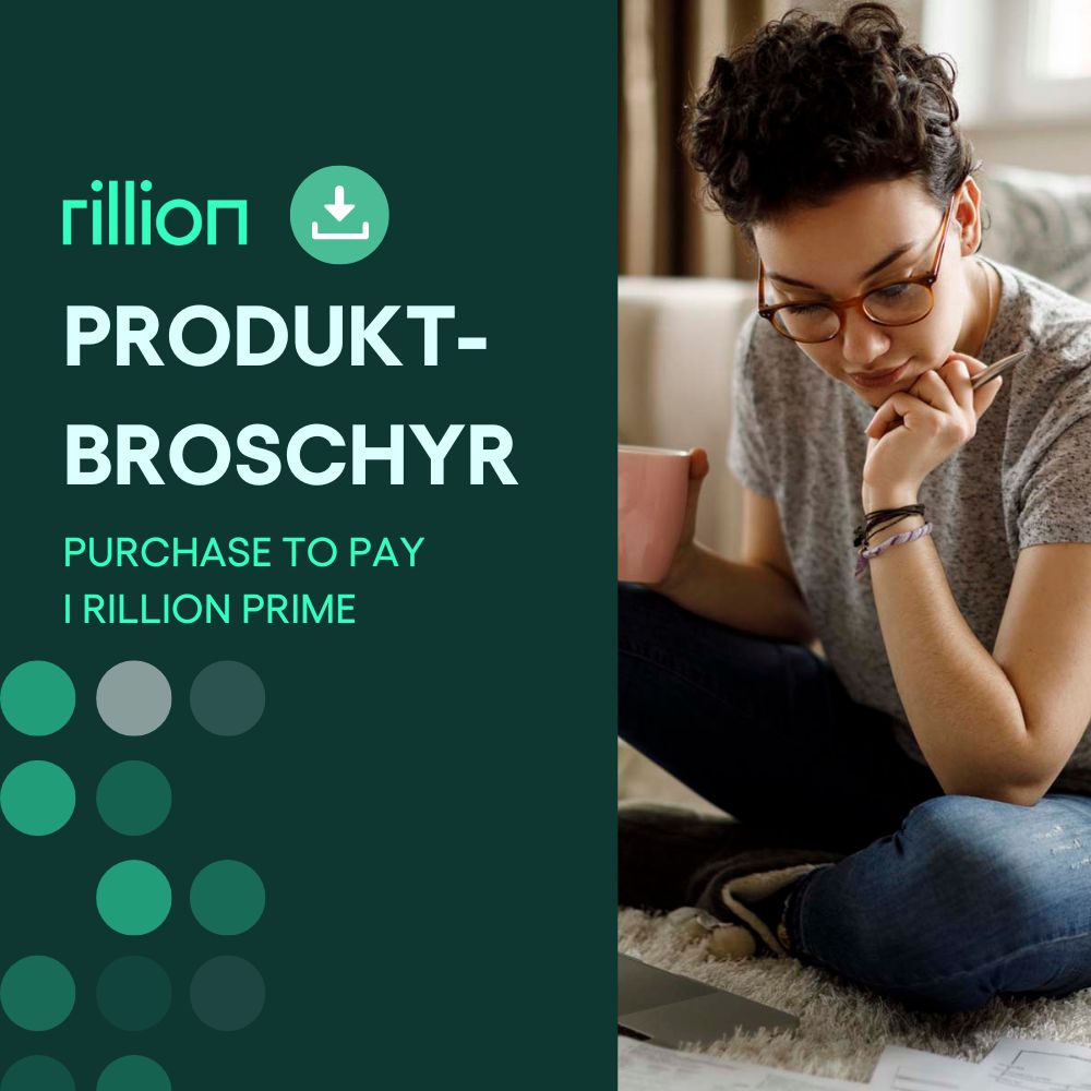 Ladda ner produktbroschyr och läs om Rillion Prime Purchase to Pay